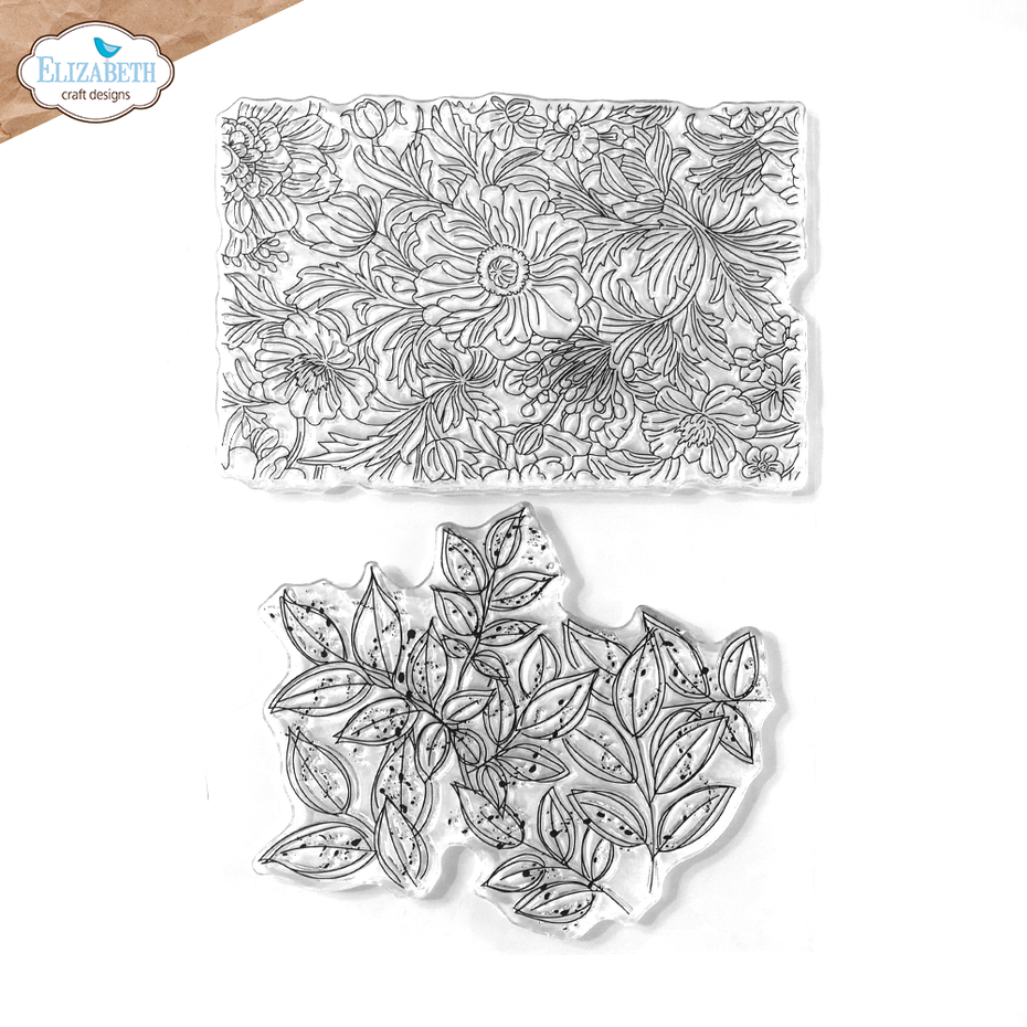 Elizabeth Craft Designs Clear Stamps - CS404 Sunny Days Stamps Large Nature