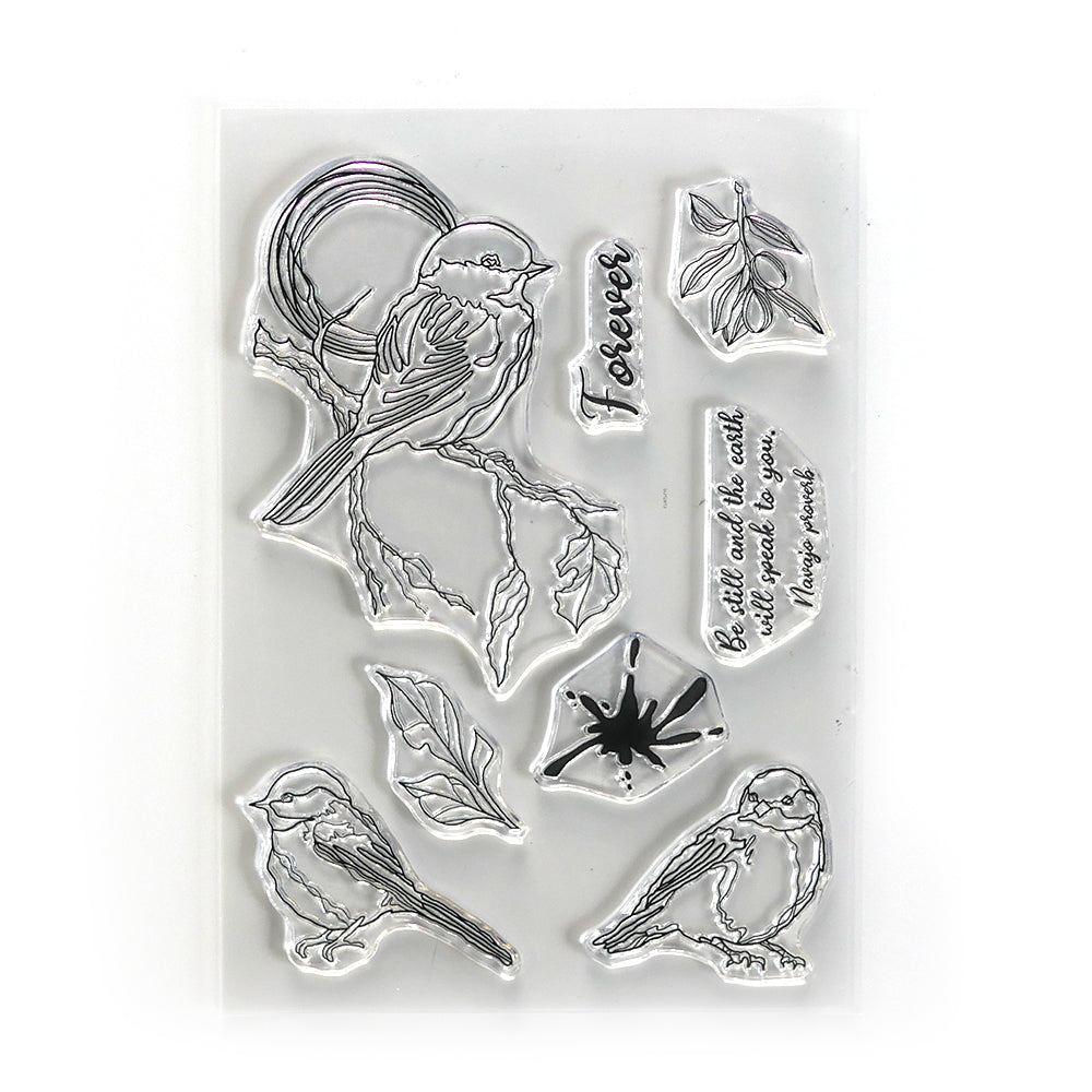 Elizabeth Craft Designs Clear Stamps - CS226 Forever. Co√∂rdinates AND ONE ONLY SOLD TOGETHER with the matching Cutting Die 1885 Forever