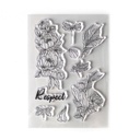 Elizabeth Craft Designs Clear Stamps - CS241 Respect