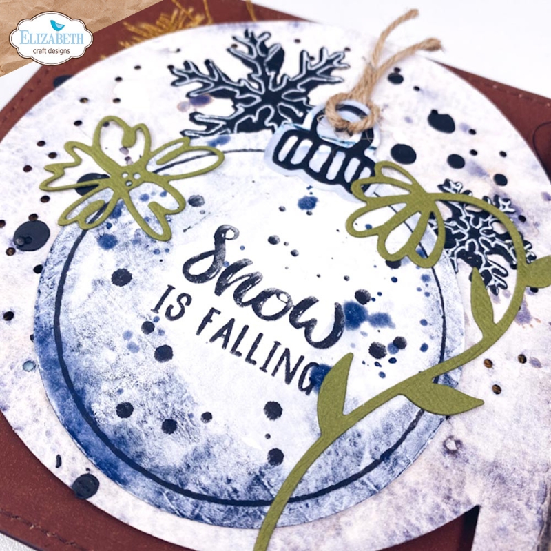 Elizabeth Craft Designs Clear Stamps - Journal Your December