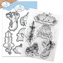 Elizabeth Craft Designs Stamp and Die Set - DS03 Enchanted Lake