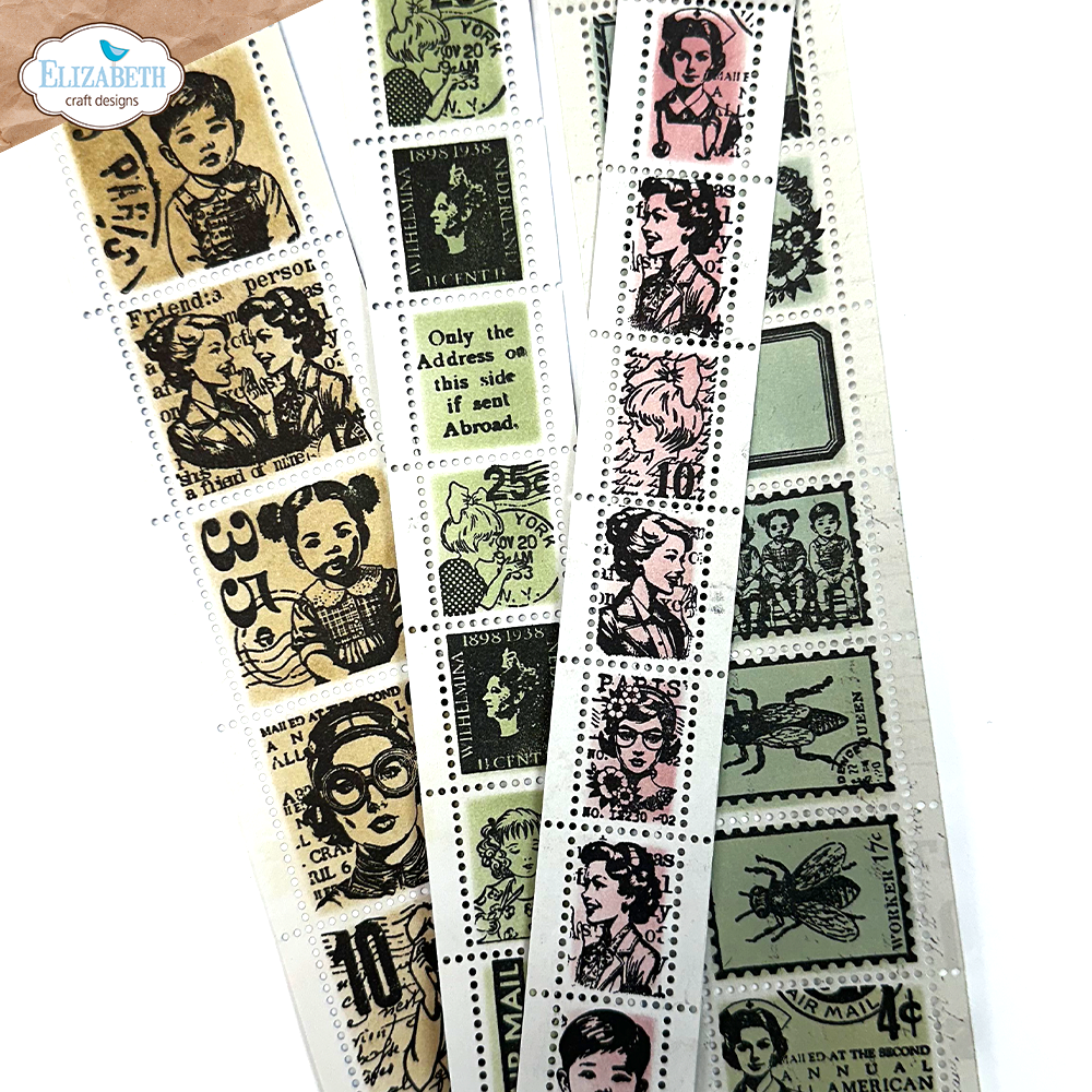 Elizabeth Craft Designs Clear Stamps A6  La Dolce Vita - CS372 Postage Stamps 1