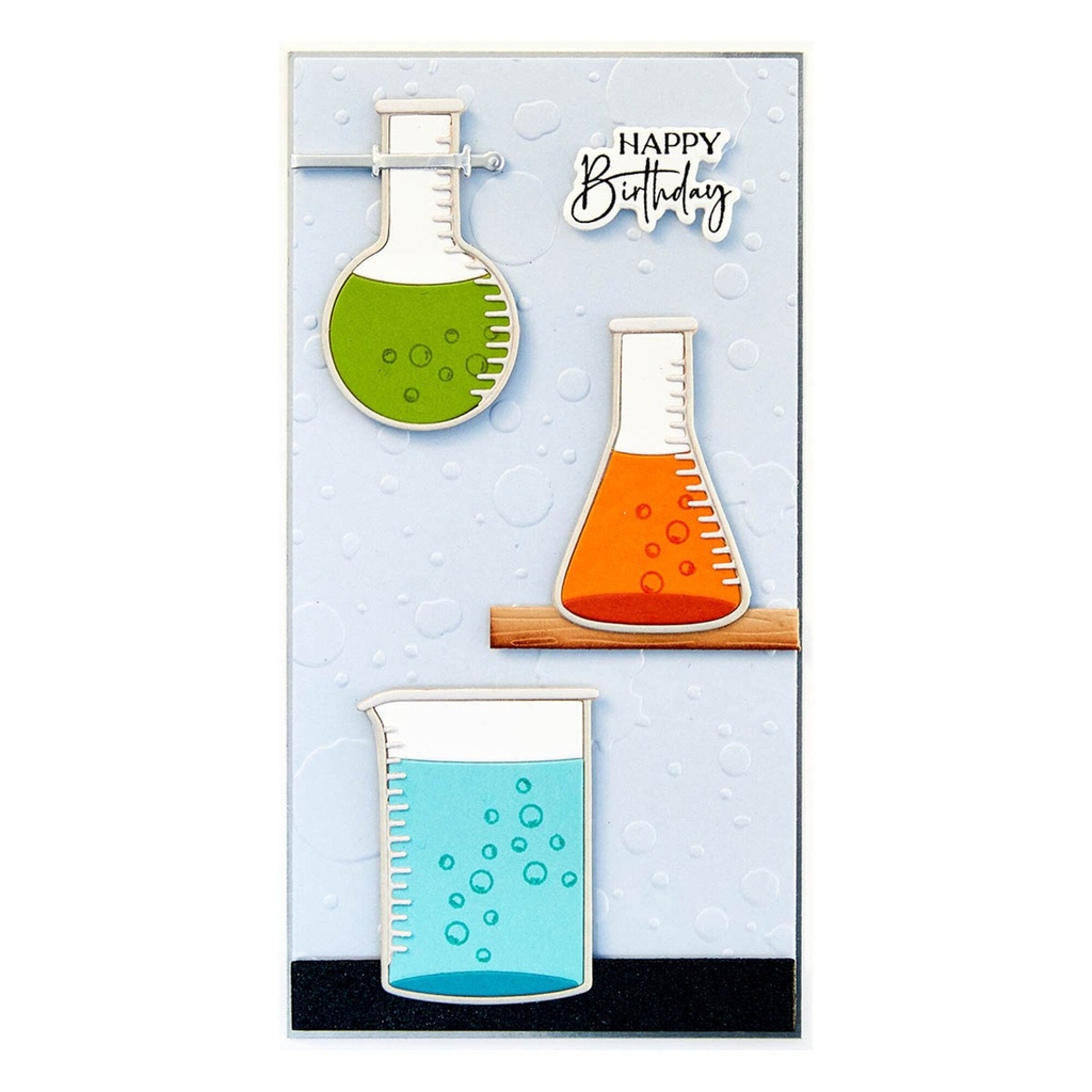 Spellbinders Stamp & Die Cutting Set - SDS-189 Propagation Garden Sentiments