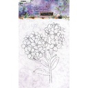 Studio Light JMA Clear Stamp Forget-me-not Time to Relax 2.0 148x210mm nr. 22
