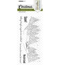 Studio Light Clear Stamps Christmas Essentials - SL-ES-STAMP242 Slimline Snow Forest