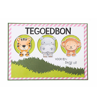 Studio Light CCL Clear Stamps - Go Wild Friendz nr. 267