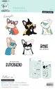 Creative Craftlab Clear Stamps Friendz - Superhero Buddy