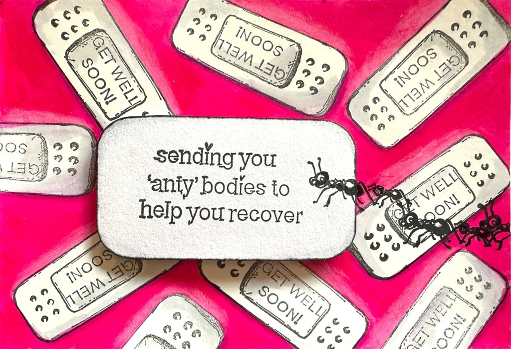 Studio Light Art By Marlene Clear Stamps Signature Collection - Aaah-Choo!