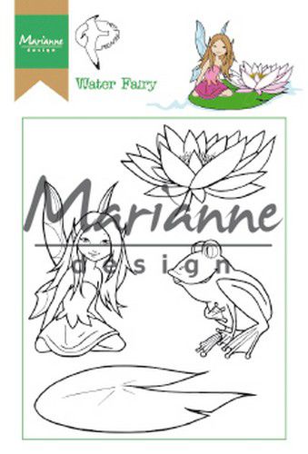 Marianne Design Clear Stamps - HT1646 Hetty's Water Fairy