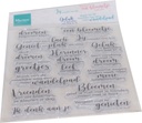 Marianne Design Clear Stamps - Droom En Geniet