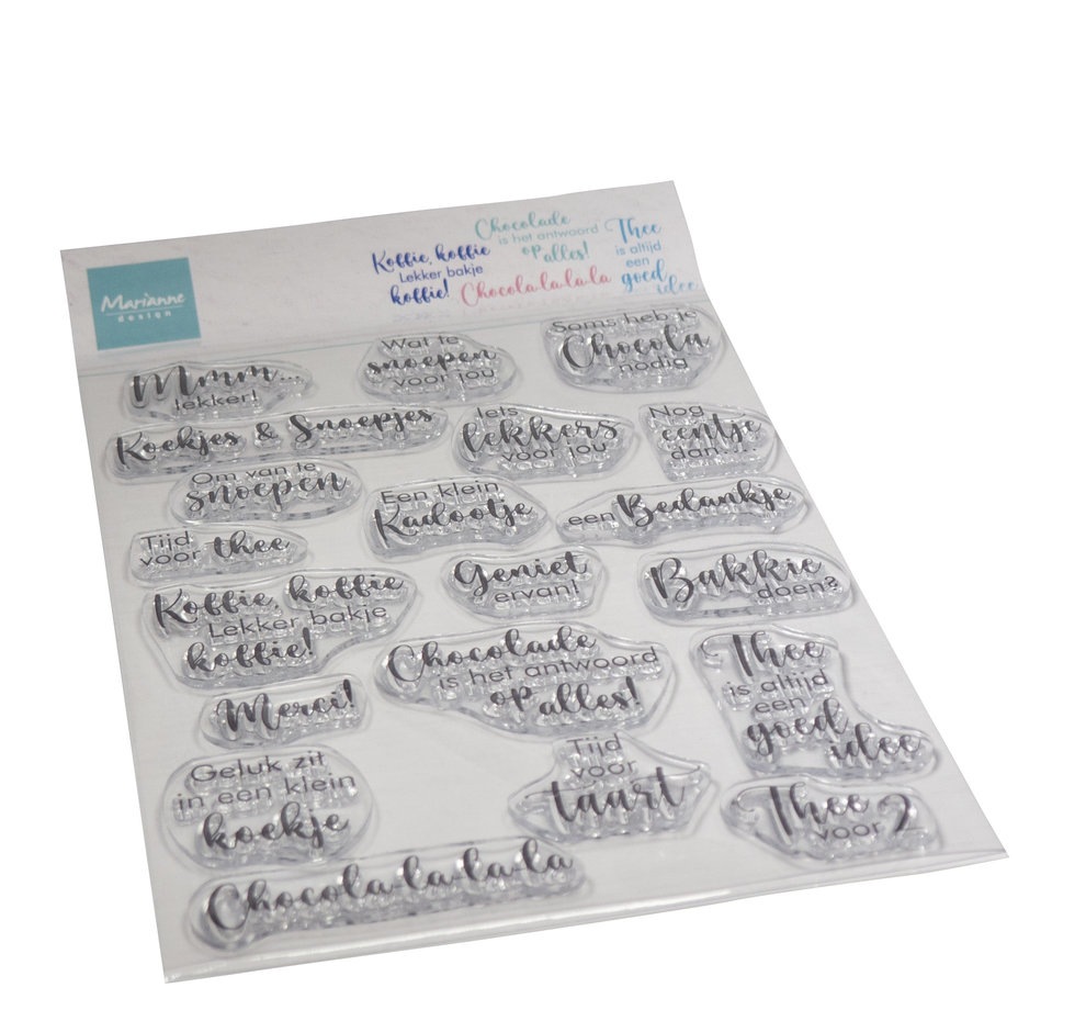 Marianne Design  Clear Stamps - 	CS1129 MMM‚... lekker