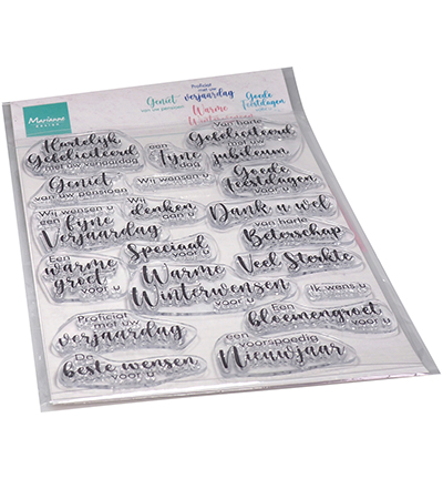 Marianne Design Clear Stamps - Wensen voor u
