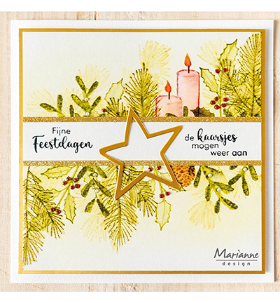 Marianne Design Clear Stamps Silhouette Art - Pine