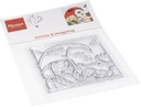 Marianne Design Clear Stamps - Hetty's Gnome & Hedgehog