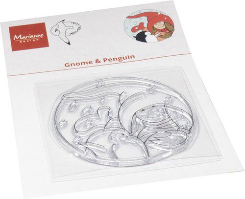 Marianne Design Clear Stamps Hetty's Gnome & Penguin