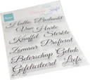 Marianne Design Clear Stamps - Elegante Wensen