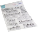 Marianne Design Clear Stamps - CS1164 Met oprechte deelneming NL