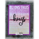 COOSA Crafts Clear Stamps A6 - Bij ons thuis (Ndl)