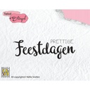 Nellie's Choice Clear Stamps Nederlands - Prettige Feestdag