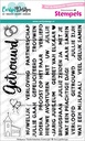 CarlijnDesign Clear Stamps - CDST-0136 Onderteksten Huwelijk