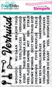 CarlijnDesign Clear Stamps - CDST-0139 Onderteksten Verhuisd