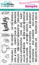 CarlijnDesign Clear Stamps - CDST-0145 Onderteksten Baby