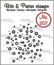 Crealies Clear Stamps Bits & Pieces - CLBP207 Confetti