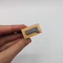 a Lut of stamps Wood Stamp - aLos014Sm Je bent