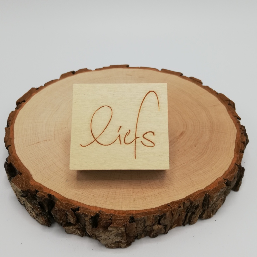 a Lut of stamps Wood Stamp - aLos016Lg Liefs