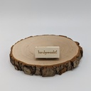 a Lut of stamps Wood Stamp - aLos034 handgemaakt!