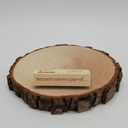 a Lut of stamps Wood Stamp - aLos022Sm Wensen voor een jaar vol...