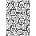 Sizzix Multi Level Textured Impressions Embossing Folder By Tim Holtz - 666865 Vault Lace