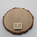 a Lut of stamps Wood Stamp - aLos036 van mij voor jou