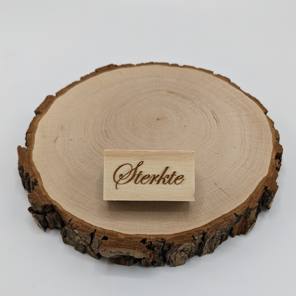 a Lut of stamps Wood Stamp - aLos218 Sterkte sierlijk