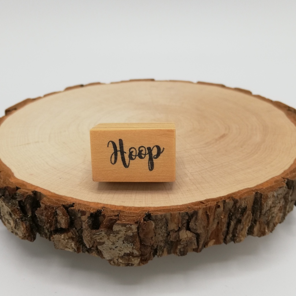 a Lut of stamps Wood Stamp - aLos081 Hoop