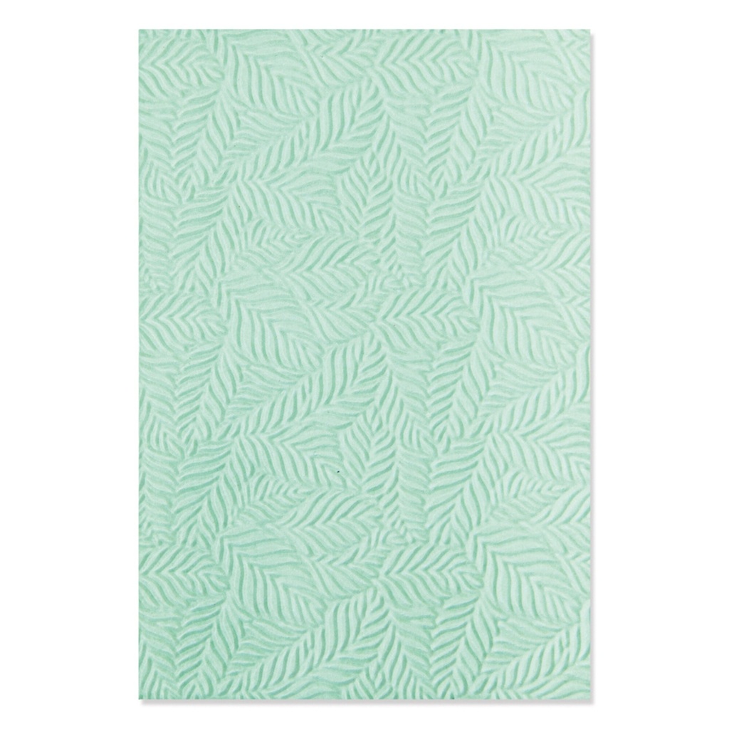 Sizzix 3D Textured Impressions Embossing Folder - 665357 Leaf Pattern