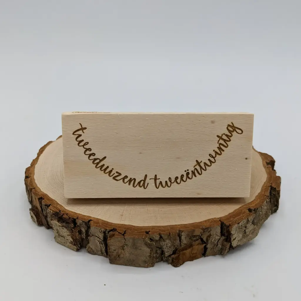 a Lut of stamps Wood Stamp - aLos246 tweeduizend...twintig