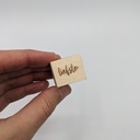 a Lut of stamps Wood Stamp - aLos257 liefste (script)