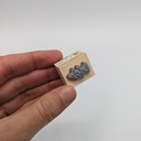 a Lut of stamps Wood Stamp - aLos257 liefste (script)