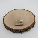 a Lut of stamps Wood Stamp - aLos269 Ik zie je graag (klein)