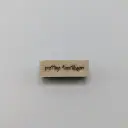 a Lut of stamps Wood Stamp - aLos266 Prettige feestdagen (speels)