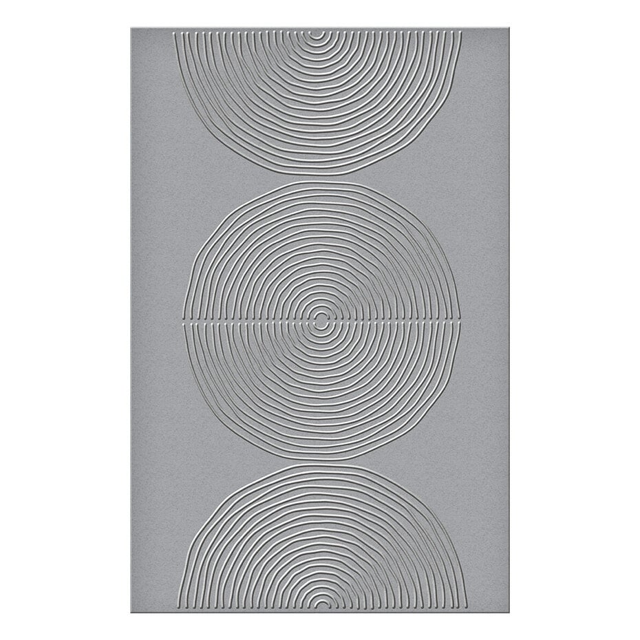 Spellbinders Embossing Folder - SES-066 Lined Circles