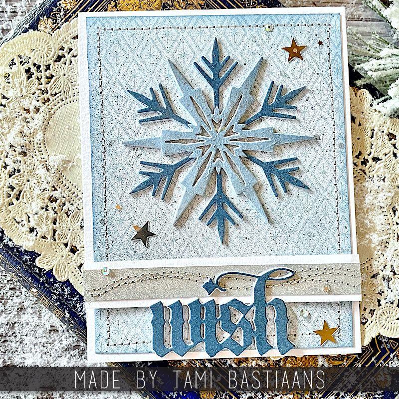 [179723] Sizzix Thinlits Dies By Tim Holtz 10/Pkg - 666717 Vault Winter Wishes