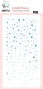 Studio Light 3D Embossing Folder Essentials - Sprinkling Stars nr. 12