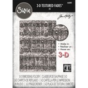 Sizzix 3-D Texture Fades Embossing Folder Typewriter Large