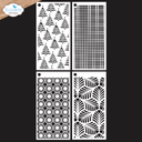 Elizabeth Craft Designs  - S058 Journal Stencils 9
