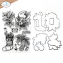 Elizabeth Craft Designs Stamp and Die Set - CSD426 Deck the halls