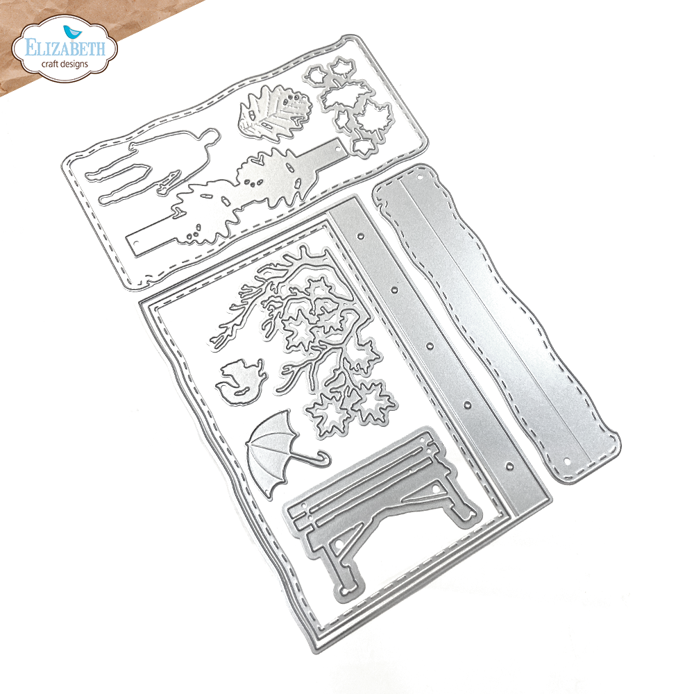 [179756] Elizabeth Craft Designs  - 2293 Build a Journal XL