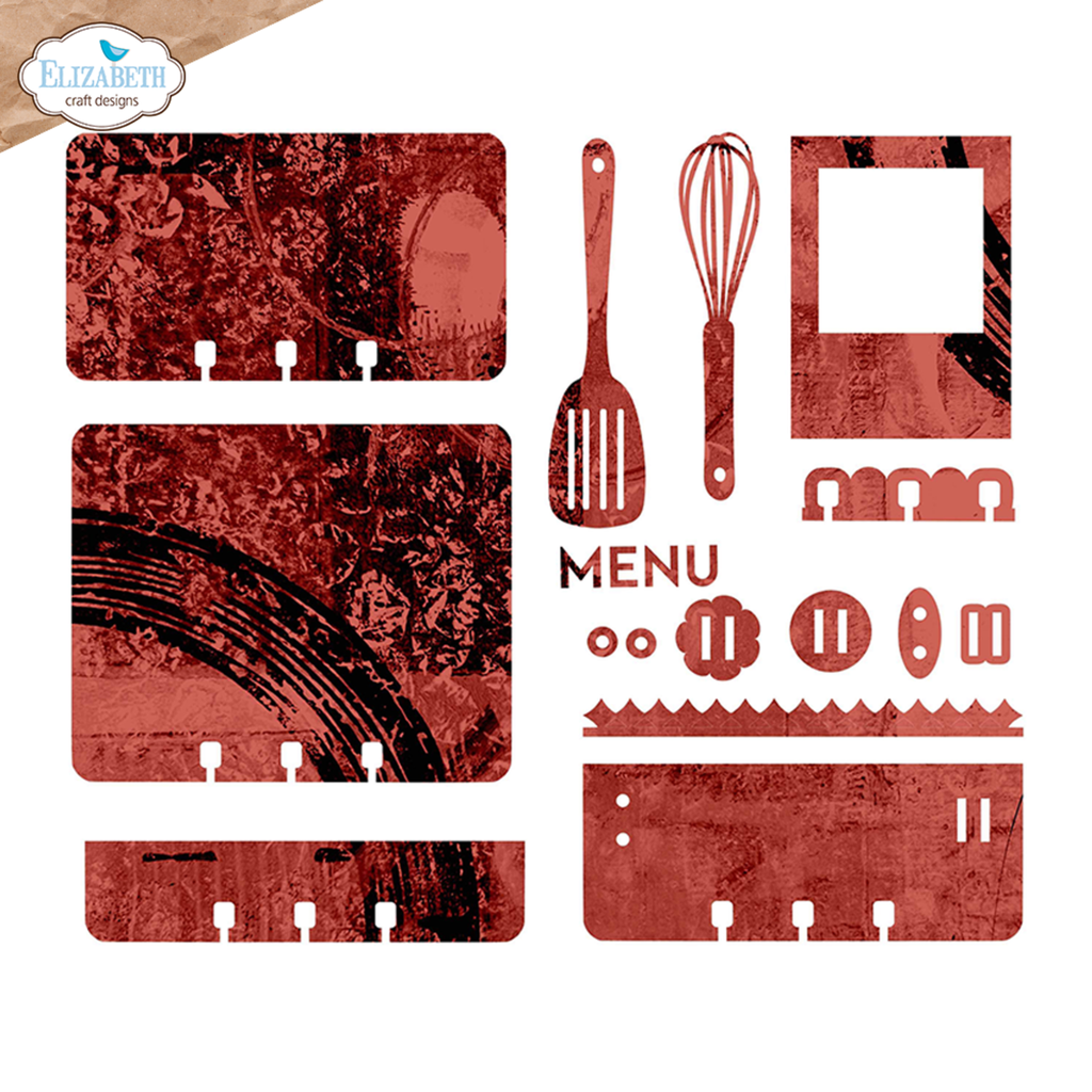 [179762] Elizabeth Craft Designs Cutting Dies  - 2224 Planner Cards 2