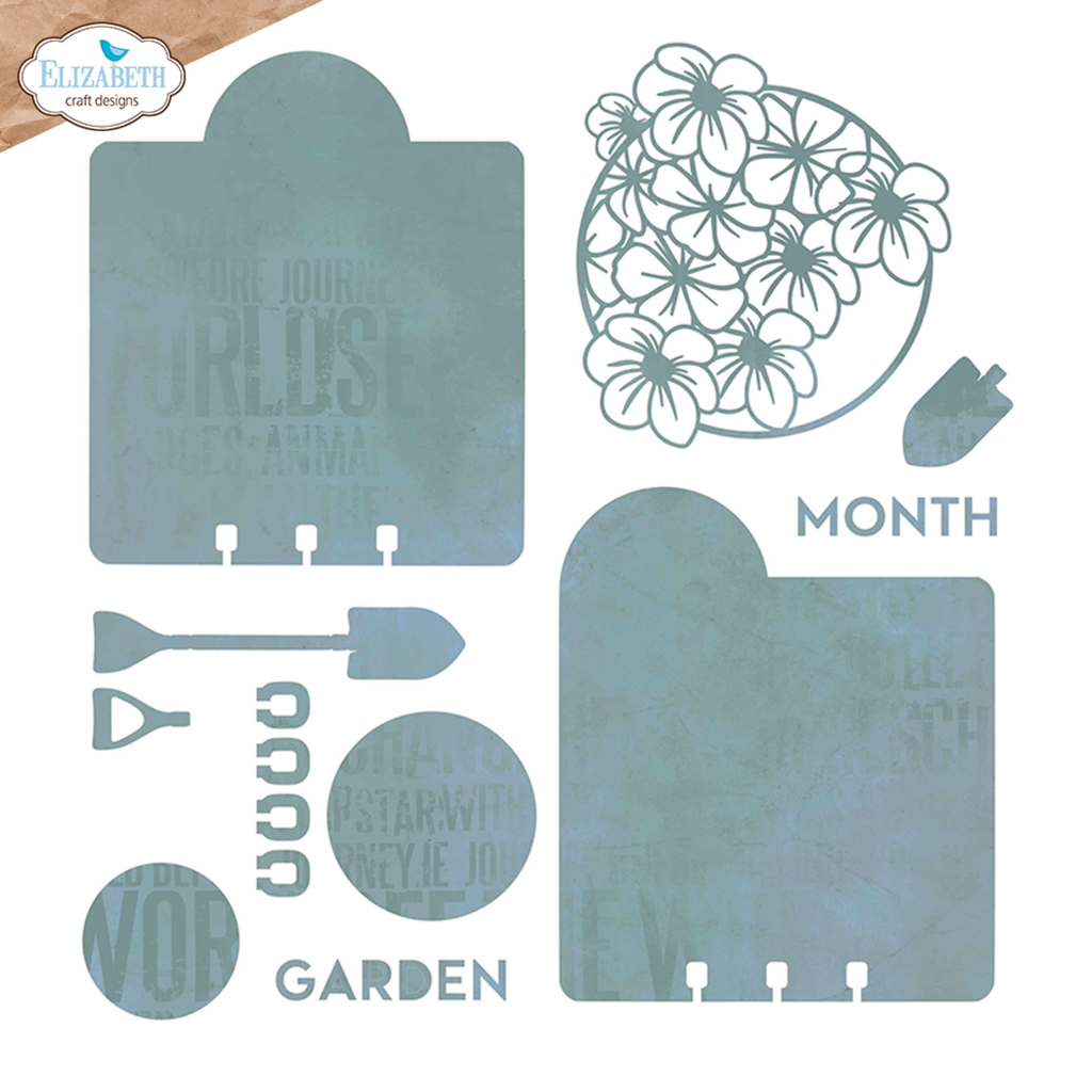 Elizabeth Craft Designs Cutting Dies  - 2225 Planner Cards 3